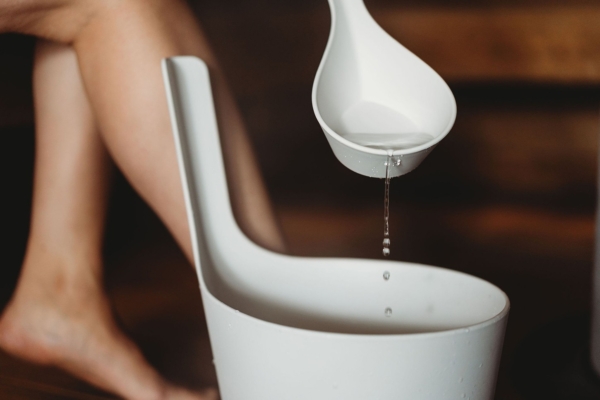 Seau louche biocomposite