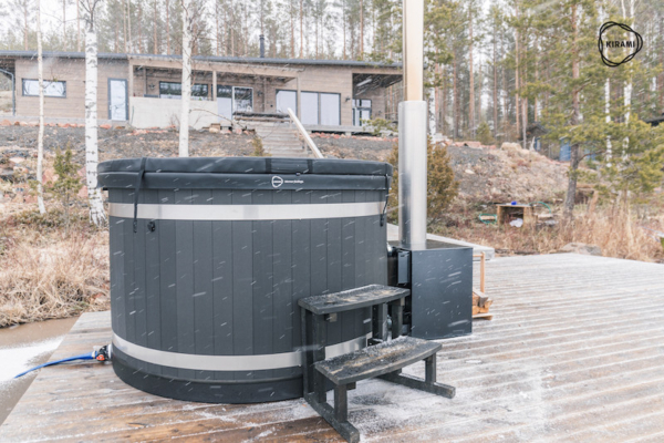 Bain nordique Steady Gris 4-5 personnes Kirami Terveo