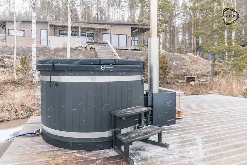 Bain nordique Steady Gris 4-5 personnes Kirami Terveo