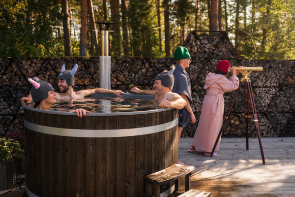 Bain Nordique Breezy Gris