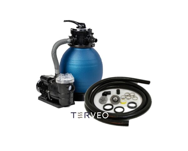 Pompe filtration MF250 avec le kit de raccords