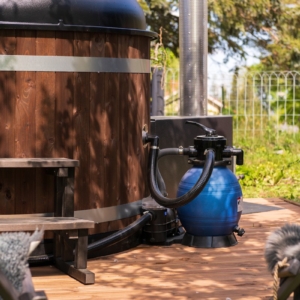 Pompe filtration MF250 avec le kit de raccords