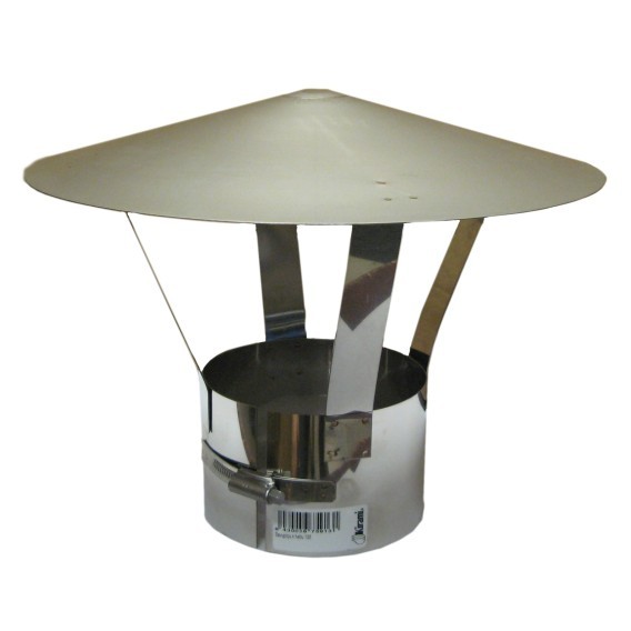 Chapeau cheminée anti-pluie