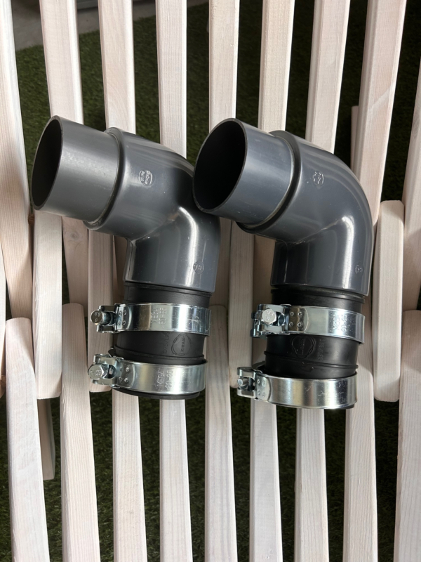 Kit de raccords poêle 90°C