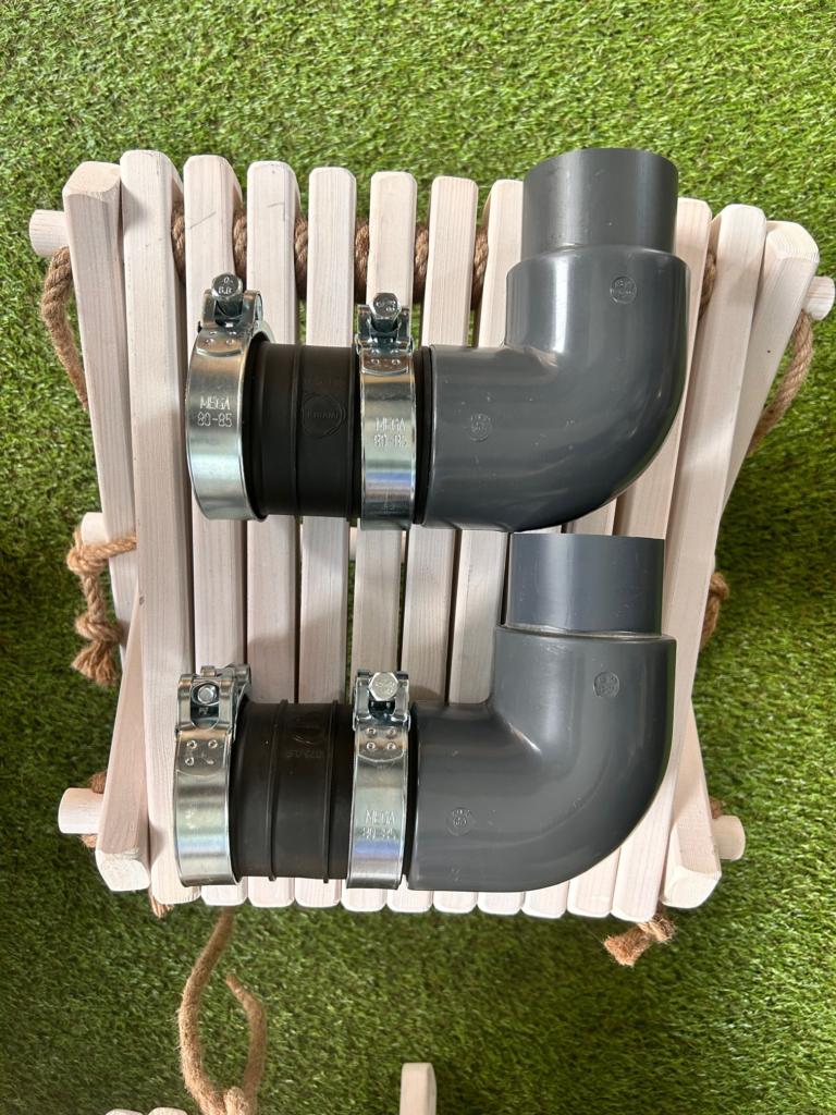 Kit de raccords poêle 90°C