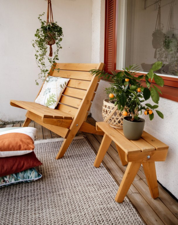 Chaise Granny Double Ecofurn