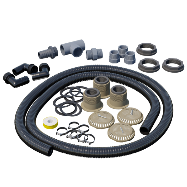 Kit de raccords filtration Woody