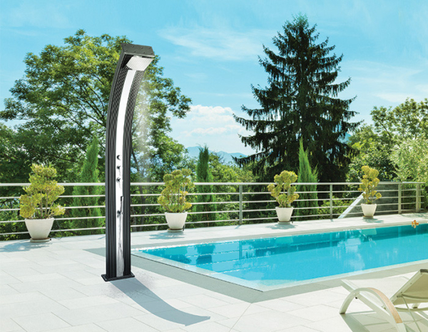 Douche de jardin hybride
