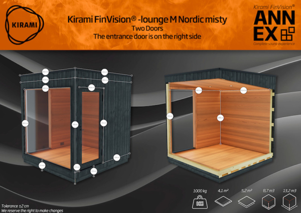 Salon de jardin Nordic Misty - Finvision® Annex