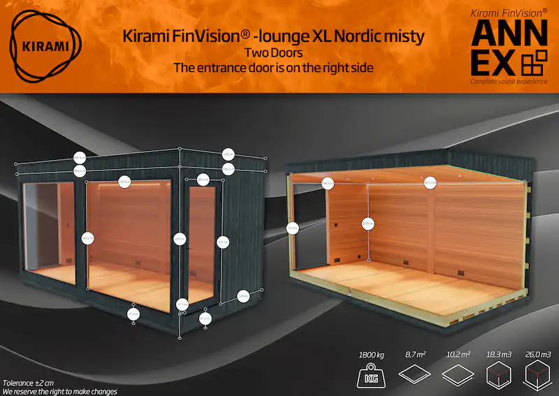 Salon de jardin Nordic Misty - Finvision® Annex