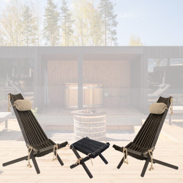 Ensemble mobilier de jardin Ecofurn