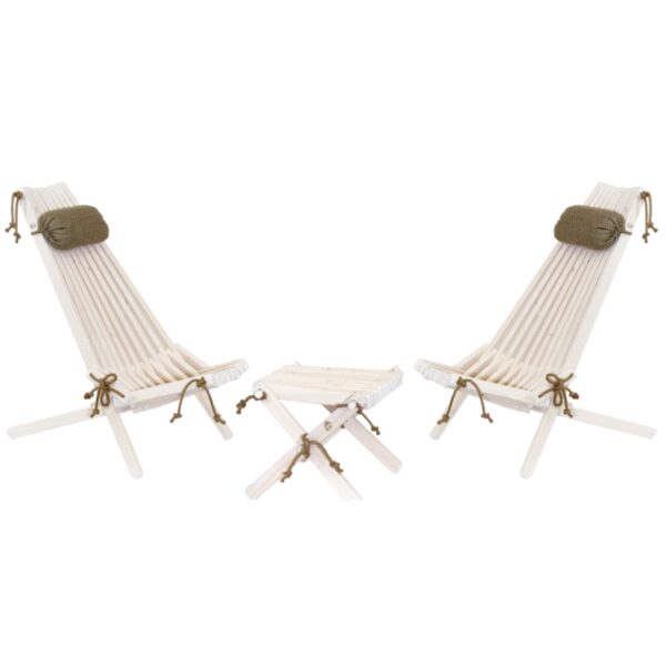 Ensemble mobilier de jardin Ecofurn