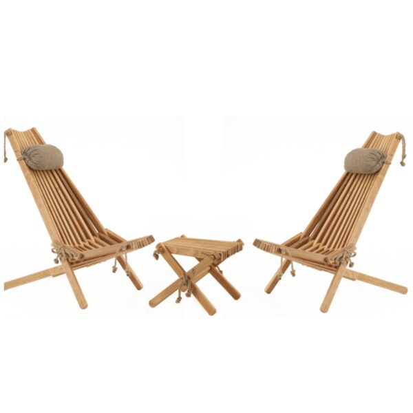 Ensemble mobilier de jardin Ecofurn