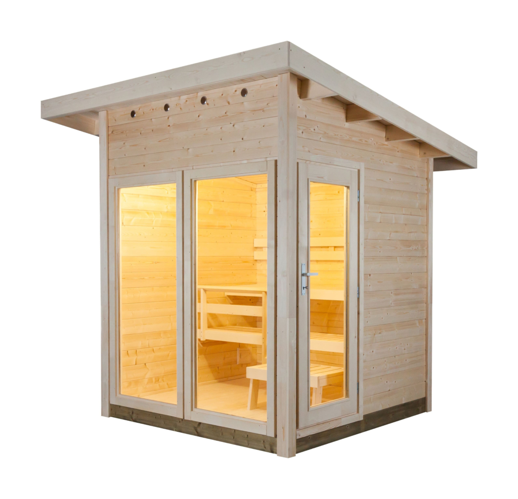 Sauna d'extérieur Harvia Solide Vision